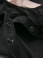 Load image into Gallery viewer, Baby "Little Black Dress" Onesie