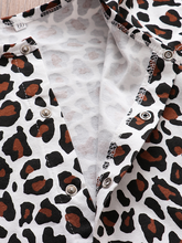 Load image into Gallery viewer, Baby Cute N Wild Leopard Print Onesie With Headband