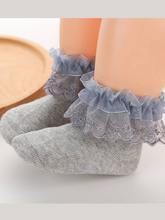 Load image into Gallery viewer, Baby Beautiful Lace Socks