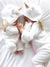 Load image into Gallery viewer, Baby and the Flying Unicorn Onesie