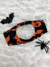 Load image into Gallery viewer, Adults Halloween Reusable Clear Window Face Masks