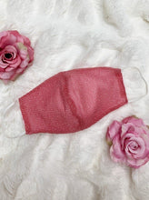 Load image into Gallery viewer, Adults and Kids Shiny Mesh Reusable/Washable Face Masks with Filter