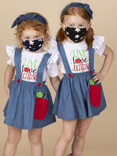 Load image into Gallery viewer, Adults and Kids Star Print Reusable/Washable Face Masks with Filter