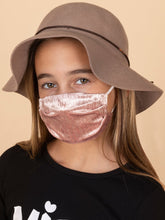 Load image into Gallery viewer, Adults and Kids Velvet Reusable/Washable Face Masks with Filter