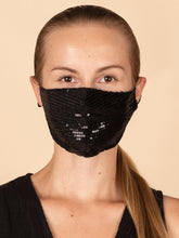 Load image into Gallery viewer, Adults Adjustable Glitter Sequin Reusable/Washable Face Masks