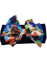 Load image into Gallery viewer, Baby Bow Headband black