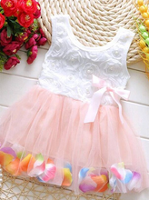 Load image into Gallery viewer, Baby Flower Petals Tutu Dress