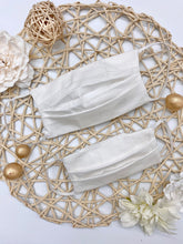 Load image into Gallery viewer, Adults and Kids White Reusable/Washable Face Masks with Filter