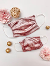 Load image into Gallery viewer, Adults and Kids Velvet Reusable/Washable Face Masks with Filter