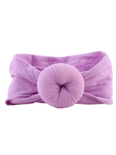 Load image into Gallery viewer, Baby Turban Headband lilac

