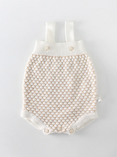 Load image into Gallery viewer, Baby Cardigan Cutie Knitted Sweater and Romper Onesie Set
