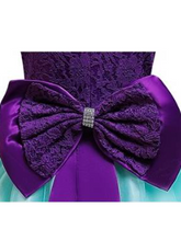 Load image into Gallery viewer, Baby Floral Lace Embroidered Beaded Dress with Bow
