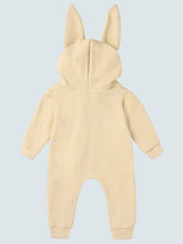 Load image into Gallery viewer, Baby Bouncing Bunny Ear Hooded Onesie
