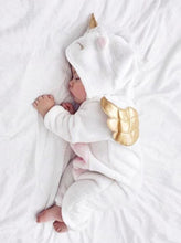 Load image into Gallery viewer, Baby and the Flying Unicorn Onesie
