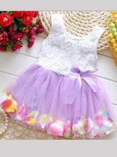Load image into Gallery viewer, Baby Flower Petals Tutu Dress
