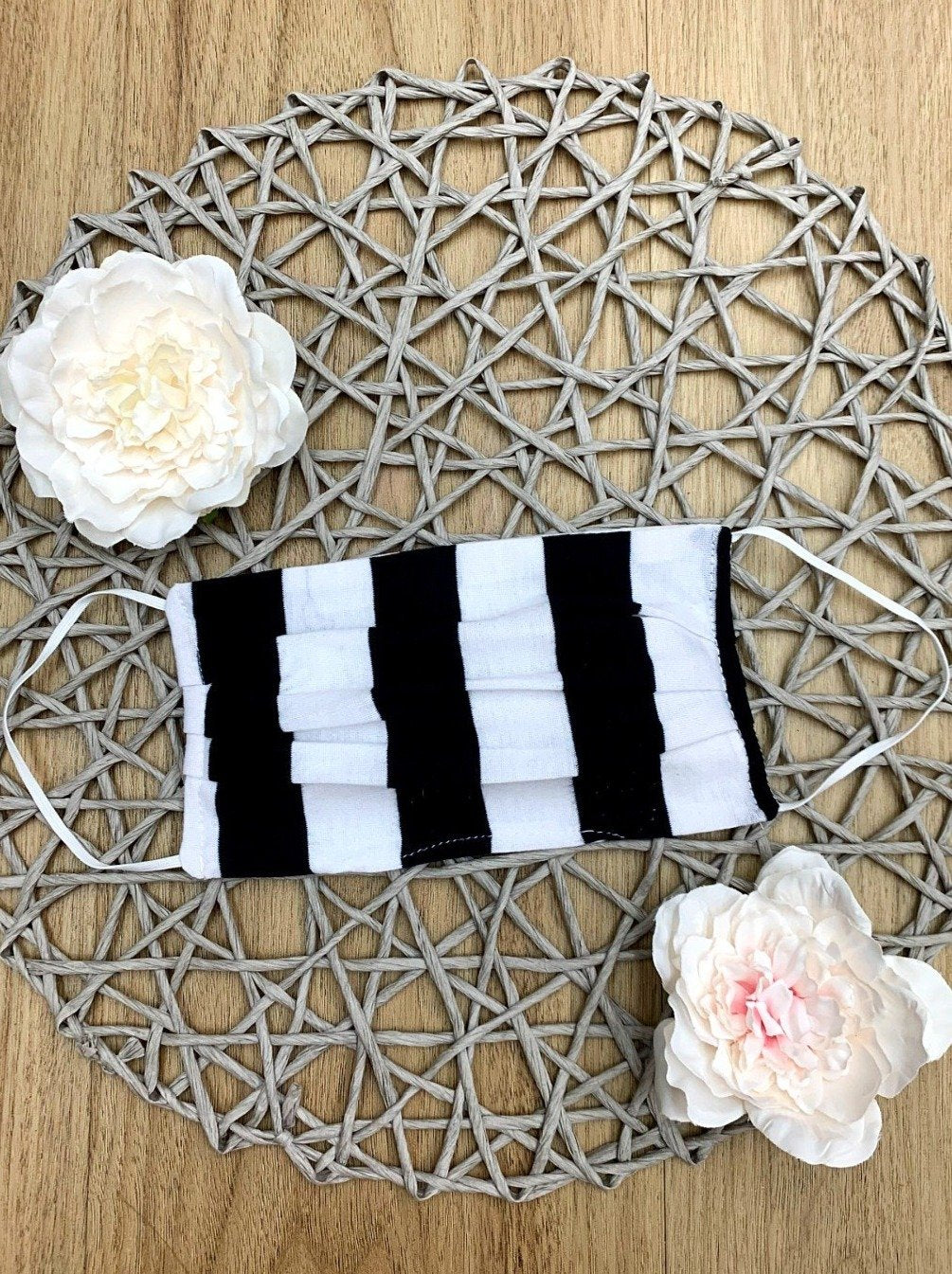 Adults and Kids Striped Reusable/Washable Face Masks with Filter