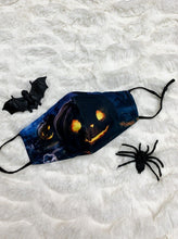 Load image into Gallery viewer, Adults and Kids Halloween Reusable/Washable Face Masks with Filter
