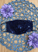 Load image into Gallery viewer, Adults and Kids Sequin Reusable/Washable Face Masks with Filter
