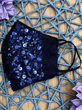 Load image into Gallery viewer, Adults and Kids Sequin Reusable/Washable Face Masks with Filter
