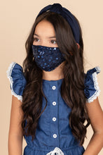 Load image into Gallery viewer, Adults and Kids Sequin Reusable/Washable Face Masks with Filter
