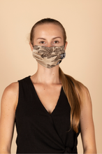 Load image into Gallery viewer, Adults and Kids Striped Flower Reusable/Washable Face Masks with Filter
